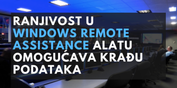 Otkrivena ranjivost u Windows Remote Assistance alatu