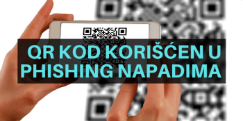 QR kod upotrebljen za phishing napade