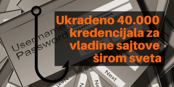 Ukradeno 40.000 kredencijala za vladine sajtove širom sveta