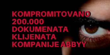 Kompromitovano 200.000 dokumenata klijenata kompanije Abbyy