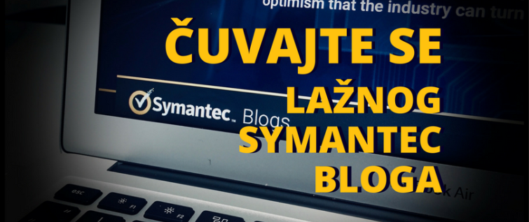 Čuvajte se lažnog Symantec bloga