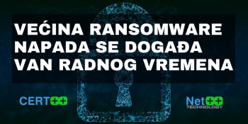 Većina ransomware napada se događa van radnog vremena