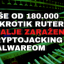 Više od 180.000 MikroTik rutera i dalje kompromitovano cryptojacking malverom