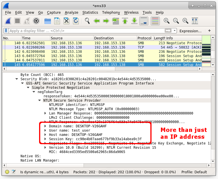 Prikaz saobraćaja pomoću wireshark